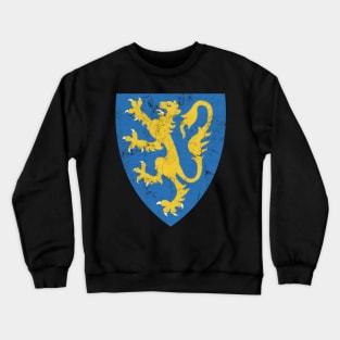 Kingdom of Galicia–Volhynia - Vintage Distressed Style Crewneck Sweatshirt